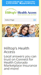 Mobile Screenshot of hilltopshealthaccess.org